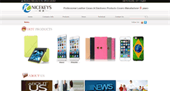 Desktop Screenshot of nicekeys.com