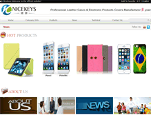 Tablet Screenshot of nicekeys.com